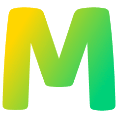 Sans Serif Font Icon from Plump Gradient Set