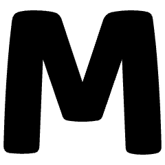 Sans Serif Font Icon from Plump Solid Set