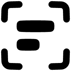 Scan Text Icon from Plump Remix Set
