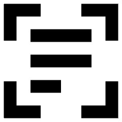 Scan Text Icon from Sharp Remix Set