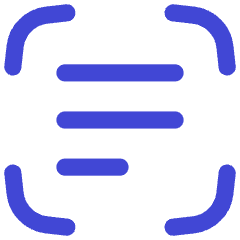 Scan Text Icon from Flex Duo Set