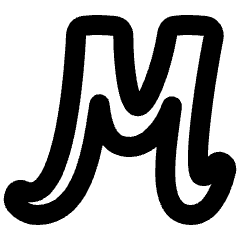 Script Font Icon from Plump Remix Set