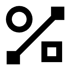 Shape Line Icon from Sharp Line - Material Pro Set