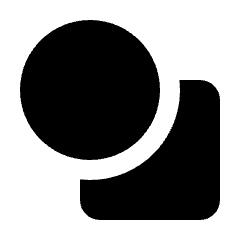 Shapes Fill Icon from Rounded Fill - Streamline Material Set