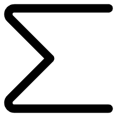 Sigma Icon from Core Line Set
