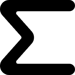 Sigma Icon from Micro Solid Set