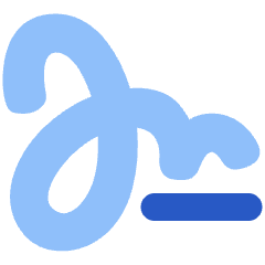 Signature Icon from Plump Flat Set