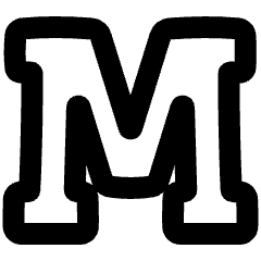 Slab Serif Font Icon from Plump Remix Set