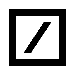 Slash Command Icon from Sharp Line - Streamline Material Set