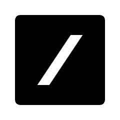 Slash Command Fill Icon from Outlined Fill - Streamline Material Set