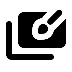 Slide Library Fill Icon from Rounded Fill - Material Pro Set