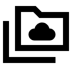 Smb Share Icon from Sharp Line - Streamline Material Set