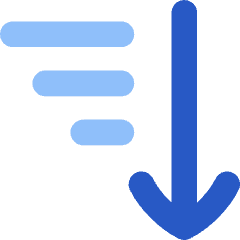 Sort Descending Icon from Flex Flat Set