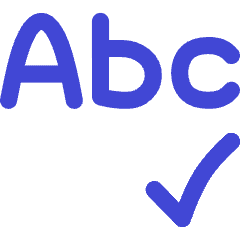 Spell Check Icon from Flex Duo Set