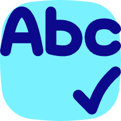 Spell Check Icon from Flex Pop Set
