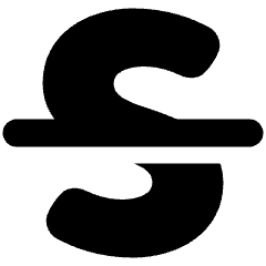 Strikethrough 1 Icon from Plump Solid Set