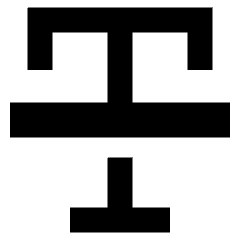 Strikethrough 2 Icon from Sharp Remix Set