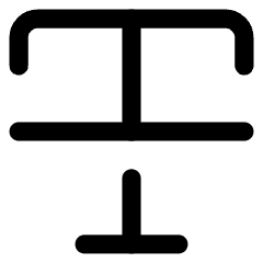 Strikethrough 2 Icon from Core Line Set