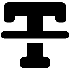 Strikethrough 2 Icon from Plump Solid Set