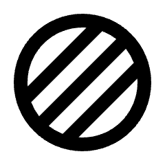 Stroke Full Fill Icon from Sharp Fill - Streamline Material Set