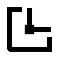 Stroke Outside Icon from Sharp Line - Streamline Material Set