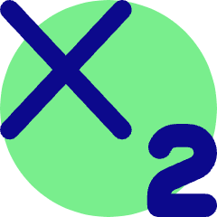 Subscript 1 Icon from Core Pop Set