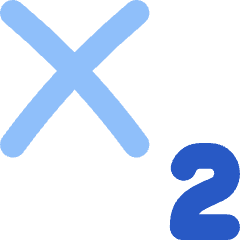 Subscript 1 Icon from Flex Flat Set