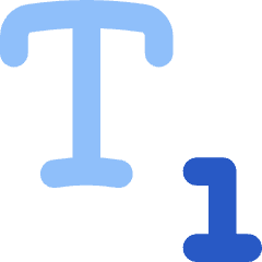 Subscript 2 Icon from Flex Flat Set