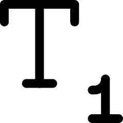 Subscript 2 Icon from Core Line Set