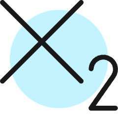 Subscript Icon from Ultimate Colors Set