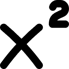 Superscript 1 Icon from Flex Solid Set