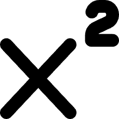 Superscript 1 Icon from Core Solid Set