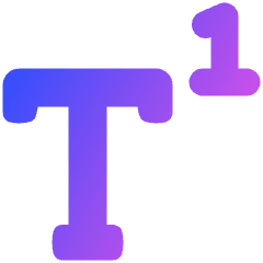 Superscript 2 Icon from Plump Gradient Set