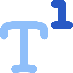 Superscript 2 Icon from Flex Flat Set