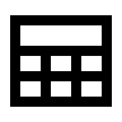 Table Icon from Sharp Line - Streamline Material Set