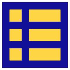 Table Icon from Sharp Pop Set