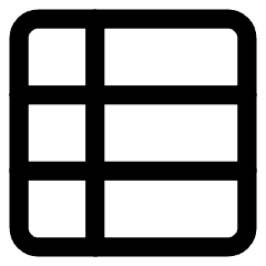 Table Icon from Core Line Set