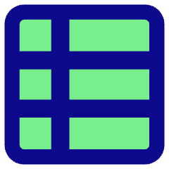 Table Icon from Core Pop Set