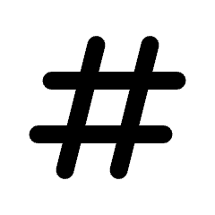 Tag Fill Icon from Rounded Fill - Streamline Material Set