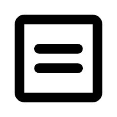 Text Align Center Icon from Rounded Line - Streamline Material Set