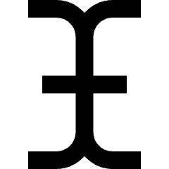 Text Bar Icon from Sharp Remix Set