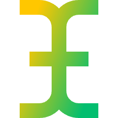 Text Bar Icon from Sharp Gradient Set