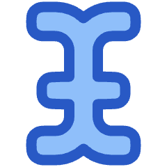 Text Bar Icon from Plump Duo Set