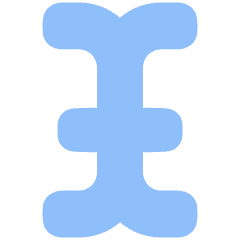 Text Bar Icon from Plump Flat Set