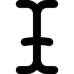 Text Bar Icon from Flex Solid Set