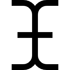 Text Bar Icon from Sharp Line Set