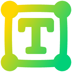 Text Box 1 Icon from Plump Gradient Set