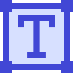 Text Box 1 Icon from Sharp Duo Set