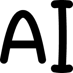 Text Editing Typing Icon from Flex Solid Set