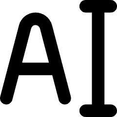 Text Editing Typing Icon from Core Solid Set